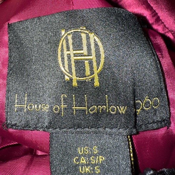 House Of Harlow 1960 Brand New With Tags Satin Blazer - Picture 6 of 11